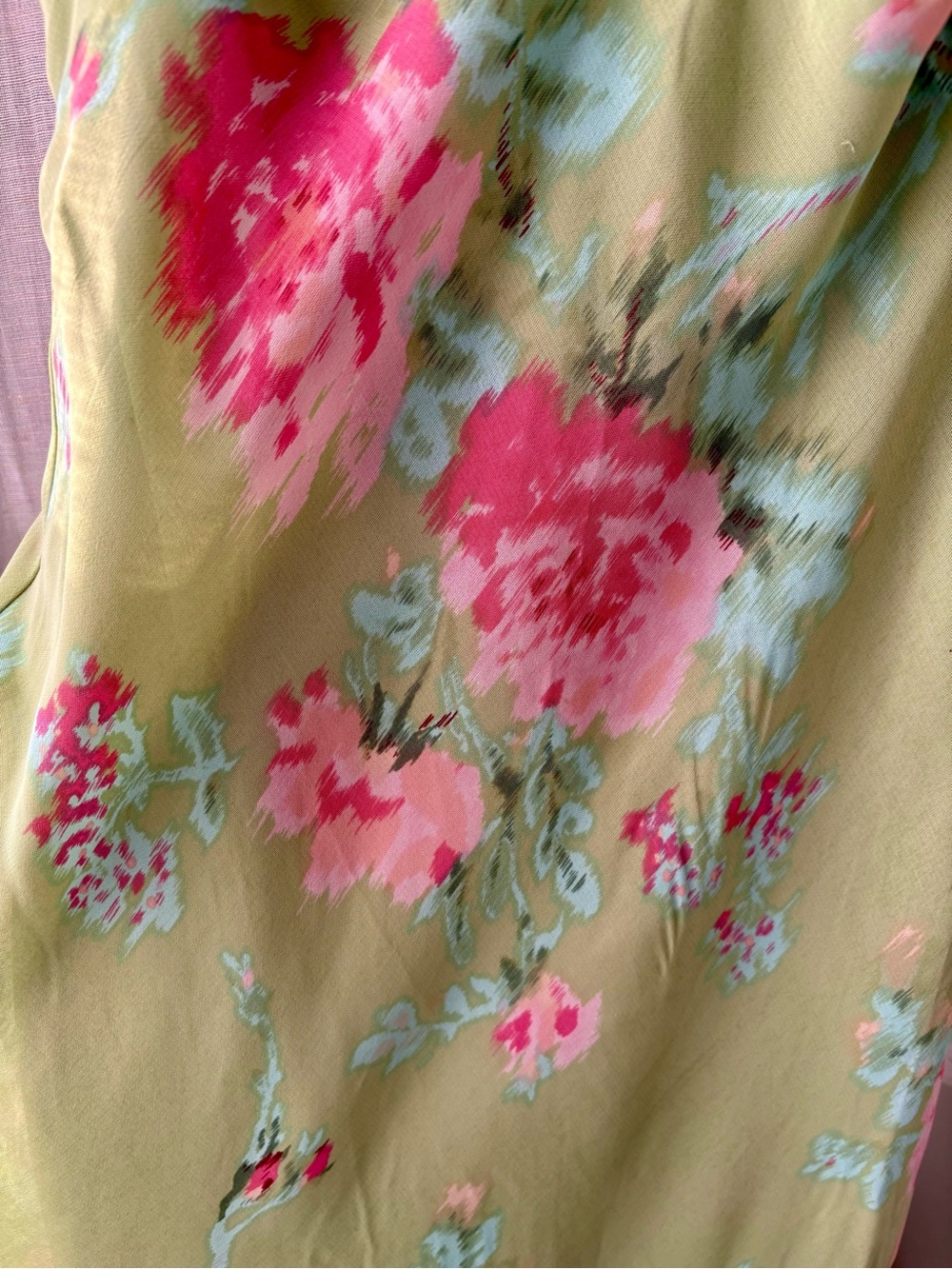 Vintage Betsy Johnson Bias Cut Hankerchief Midi Dress - Picture 5 of 10